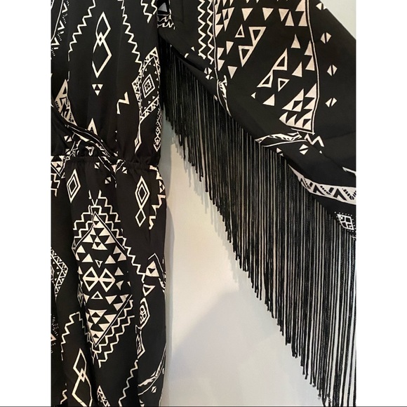 Women’s 'True Destiny' tasseled romper - Picture 4 of 6